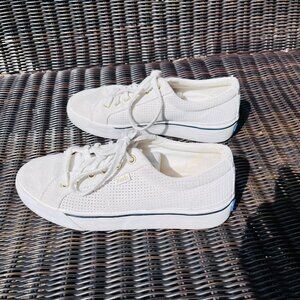 White Keds suede sneakers with soft footbed